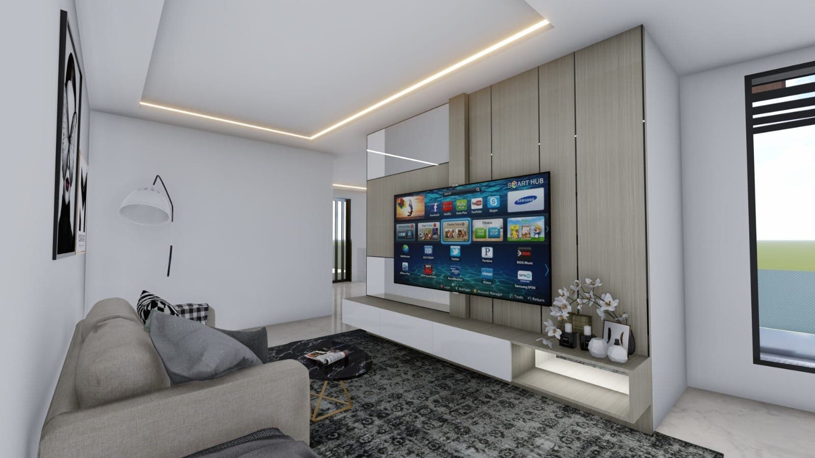 Ruang Keluarga Residensial